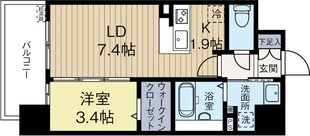 呉服町駅 徒歩4分 2階の物件間取画像